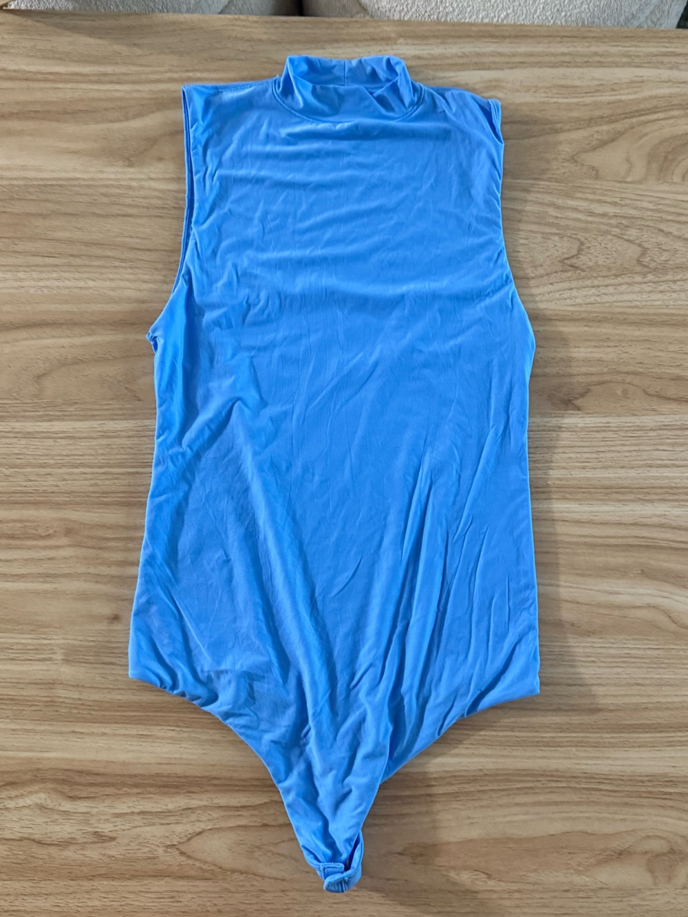 Aerie Smoothez Bright Blue Clasp Body Suit